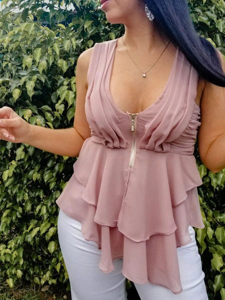 Dusty Rose Top for Women