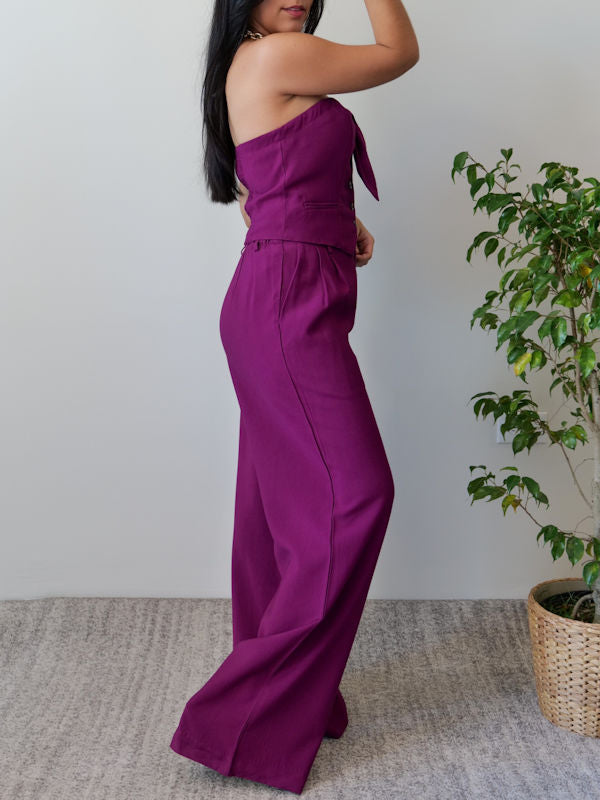 Fashionable Pant Suits/Sexy Pantsuit - Right side view