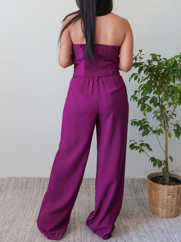 Fashionable Pant Suits/Sexy Pantsuit - Back view