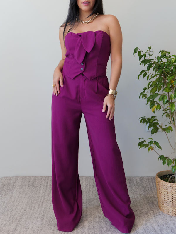 Fashionable Pant Suits/Sexy Pantsuit- Front view
